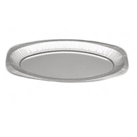 Bandeja Oval de Aluminio 1650 ml (100 Unidades)