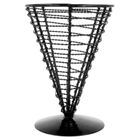 Cesta Apresentaçao de Aço Ø128x180mm (6 Uds)
