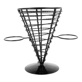 Cesta Apresentaçao de Aço 2 Recipientes Ø128x180mm (6 Uds)
