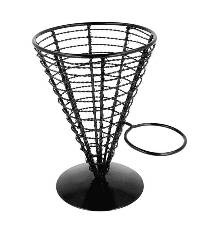 Cesta Apresentaçao de Aço 1 Recipiente Ø128x180mm (6 Uds) Cesta Apresentaçao de Aço 1 Recipiente Ø128x180mm (6 Uds)