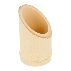 Copo de Bambu Degustaçâo Truncado 5x9cm (10 Uds)