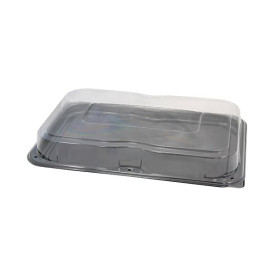 Bandeja Plastico Tapa Preto 55x37cm (25 Uds)