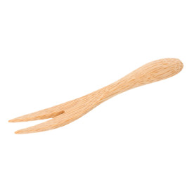 Garfo de Bambu Degustação 9 cm (50 Unidades)