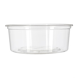 Embalagem Compostáveis PLA Transparente 240ml (50 Uds)