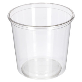 Embalagem Compostáveis PLA Transparente 720ml (600 Uds)