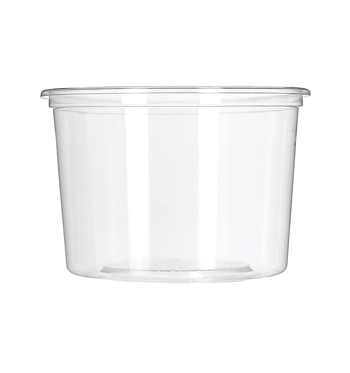 Embalagem Compostáveis PLA Transparente 480ml (50 Uds) Embalagem Compostáveis PLA Transparente 480ml (50 Uds)