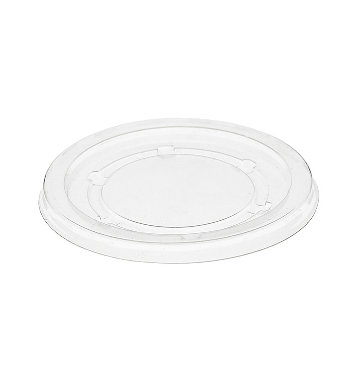 Tampa para Copo Molhos PLA 50, 80 e 100ml (1.000 Uds) Tampa para Copo Molhos PLA 50, 80 e 100ml (1.000 Uds)