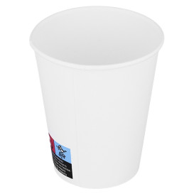 Copo de Cartão ECO 8 Oz/240ml Branco Ø8cm (1.000 Uds)