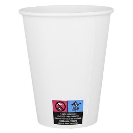Copo de Cartão ECO 14 Oz/420ml Branco Ø9cm (50 Uds)