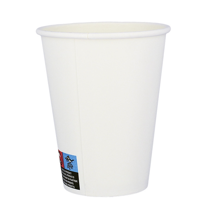 Copo de Cartão ECO 14 Oz/420ml Branco Ø9cm (50 Uds) Copo de Cartão ECO 14 Oz/420ml Branco Ø9cm (50 Uds)
