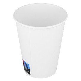 Copo de Cartão ECO 14 Oz/420ml Branco Ø9cm (1.000 Uds)