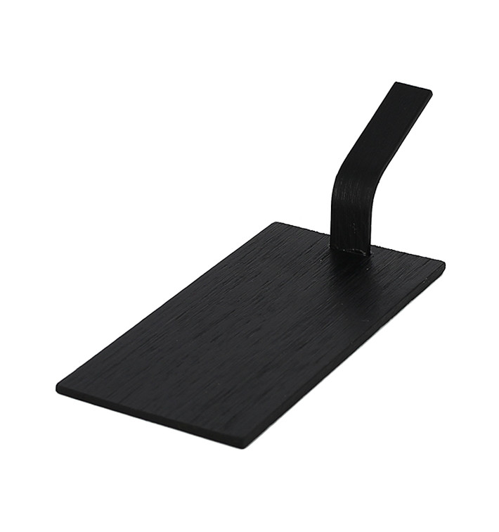 Mini Pá Bambu Preta Tapas 10x5 cm (100 Uds) Mini Pá Bambu Preta Tapas 10x5 cm (100 Uds)