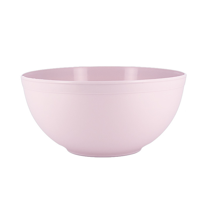 Tigela Reutilizável PP Mineral Rosa 2l Ø20cm (36 Uds) Tigela Reutilizável PP Mineral Rosa 2l Ø20cm (36 Uds)