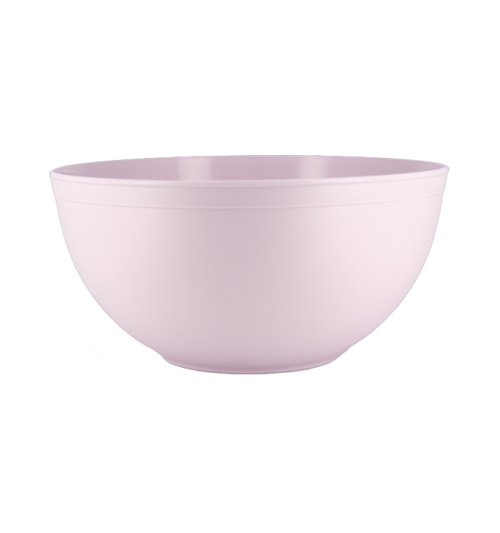 Tigela Reutilizável PP Mineral Rosa 3,35l Ø23,5cm (20 Uds) Tigela Reutilizável PP Mineral Rosa 3,35l Ø23,5cm (20 Uds)