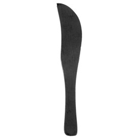 Faca bambu degustação Preto 9cm (50 Unidades)