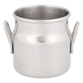 Mini Leiteira Apresentaçao de Aço 90ml (1 Ud)