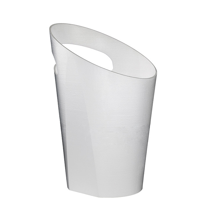 Balde Reutilizavel PP Branco para 1 garrafa (6 Uds) Balde Reutilizavel PP Branco para 1 garrafa (6 Uds)