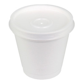 FOAM EPS Copo Térmico 4oz/120ml + Tampa (100 Unidades)