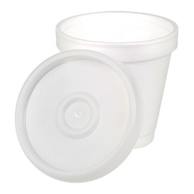 FOAM EPS Copo Térmico 4oz/120ml + Tampa (100 Unidades)