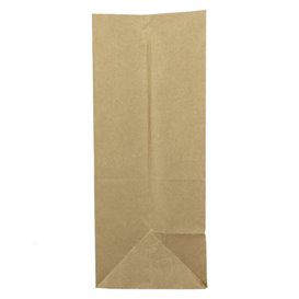 Saco de Papel Sem Asas Kraft 80g/m² 30+18x43cm (250 Unidades)