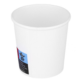 Copo de Cartão ECO 4 Oz/120ml Branco Ø6,2cm (1.000 Uds)