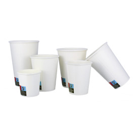 Copo de Cartão ECO 4 Oz/120ml Branco Ø6,2cm (100 Uds)