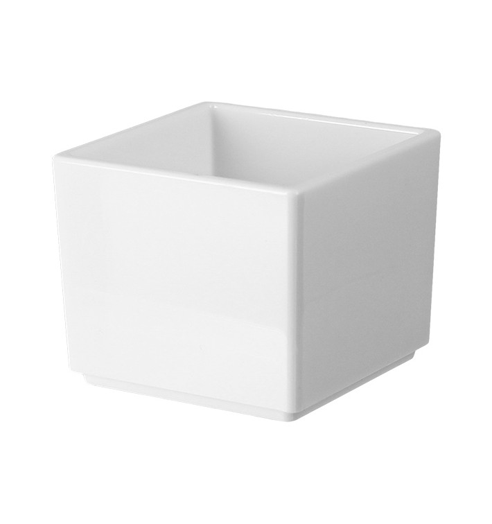Tigela Degustação Durable SAN "Cube" Branco 65ml (72 Uds) Tigela Degustação Durable SAN "Cube" Branco 65ml (72 Uds)