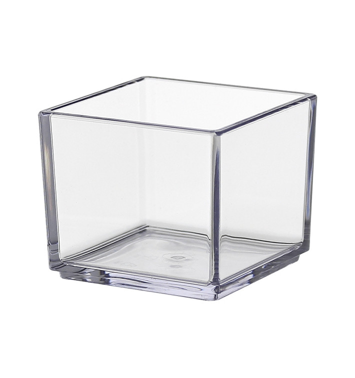 Tigela Degustação Durable SAN "Cube" Transparente 65ml (72 Uds) Tigela Degustação Durable SAN "Cube" Transparente 65ml (72 Uds)