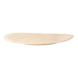 Prato de Madeira Redondo Ø15,5cm (50 Uds)