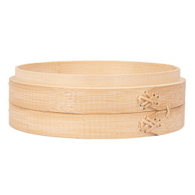 Panela Cozimento a Vapor Bambú "Maxi" Ø20x6cm (32 Uds)