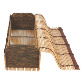 Embalagem de Bambu para sushi 23x8x6cm (1 Ud)