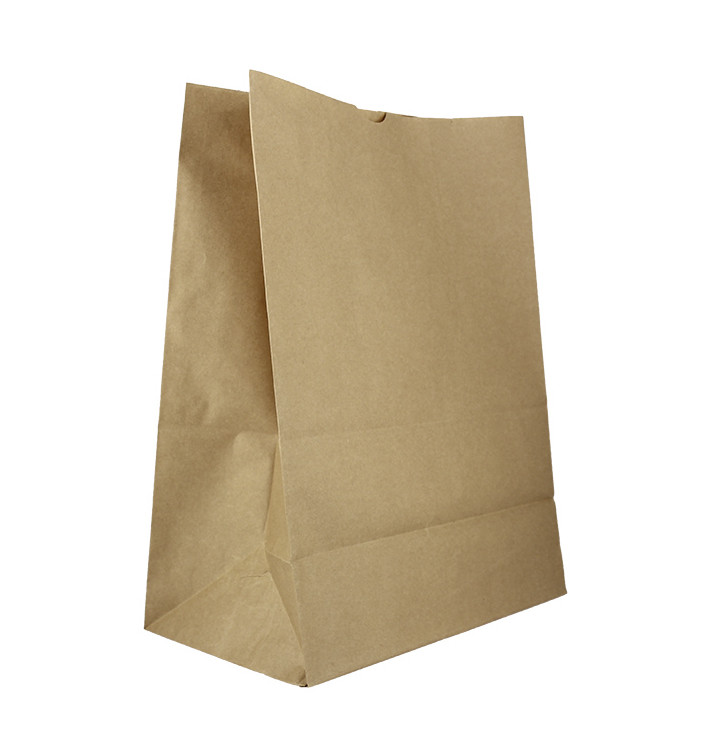 Saco de Papel Sem Asas Kraft 70g/m² 20+16x40cm (25 Uds) Saco de Papel Sem Asas Kraft 70g/m² 20+16x40cm (25 Uds)