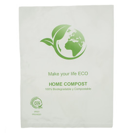 Saco Plastico Mercado Bio Home Compost 23x30,5cm (3.000 Uds)