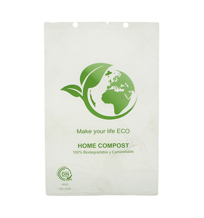 Saco Plastico Mercado Block Bio Home Compost 23x33,5cm (100 Uds) Saco Plastico Mercado Block Bio Home Compost 23x33,5cm (100 Uds)