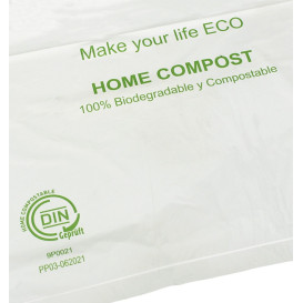 Saco Plastico Mercado Block Bio Home Compost 25x37cm (100 Uds)
