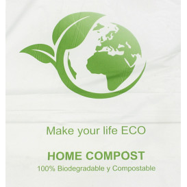 Saco Plastico Mercado Block Bio Home Compost 25x37cm (100 Uds)