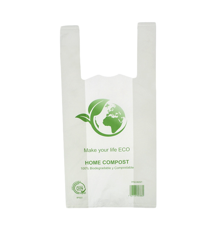 Saco Plastico Alça Bio Home Compost 30x40 cm (2.000 Uds) Saco Plastico Alça Bio Home Compost 30x40 cm (2.000 Uds)