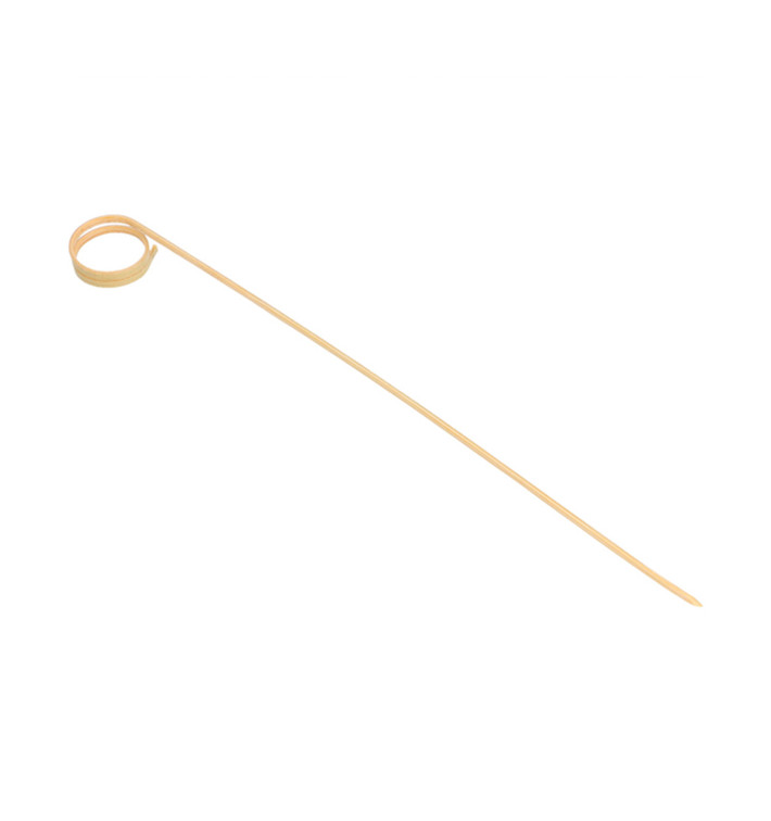 Pick Bambu Decorado Espiral 200mm (100 Unidades) Pick Bambu Decorado Espiral 200mm (100 Unidades)