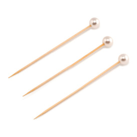 Pick Bambu Decorado Pérola 90mm (10000 Unidades)