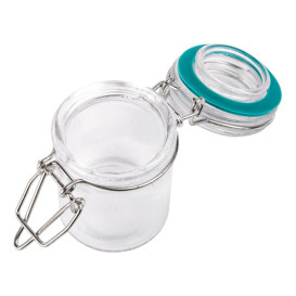 Jarra de Vidro Hermético 45 ml Ø4,5x6cm (24 Uds)