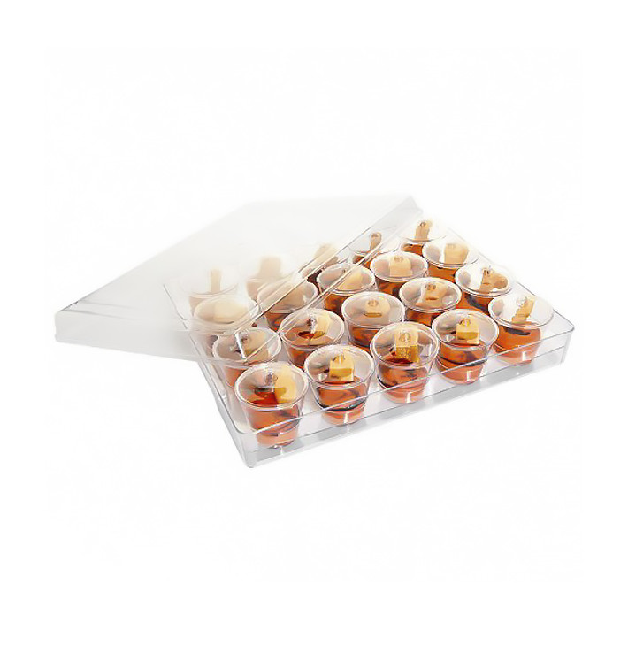 Kit Bandeja + 20 Bols Redondo Trans. (12 Uds) Kit Bandeja + 20 Bols Redondo Trans. (12 Uds)
