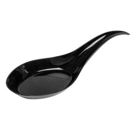 Colher Plastico Degustação Preto 12 cm (2000 Uds)