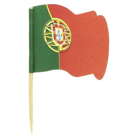 Pick Bandeira "Portugal" 65mm (144 Uds)