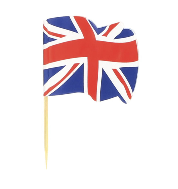 Pick Bandeira "UK" 65mm (14.400 Uds) Pick Bandeira "UK" 65mm (14.400 Uds)