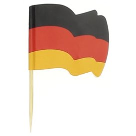 Pick Bandeira "Alemanha" 65mm (144 Uds)