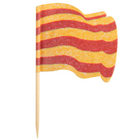 Pick Bandeira "Catalunha" 65mm (144 Uds)