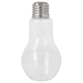 Garrafa Lâmpada Transparente PET 400ml (200 Uds)