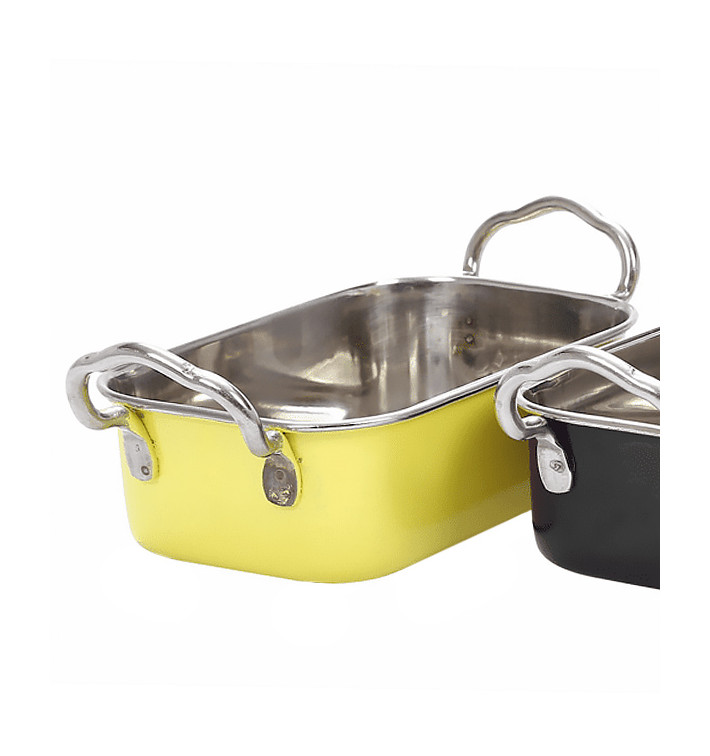 Mini Balde de Aço Amarelo 145x95mm (1 Ud) Mini Balde de Aço Amarelo 145x95mm (1 Ud)