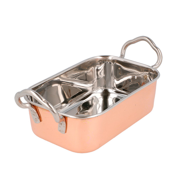 Mini Balde de Aço Cobre 145x95mm (1 Ud) Mini Balde de Aço Cobre 145x95mm (1 Ud)
