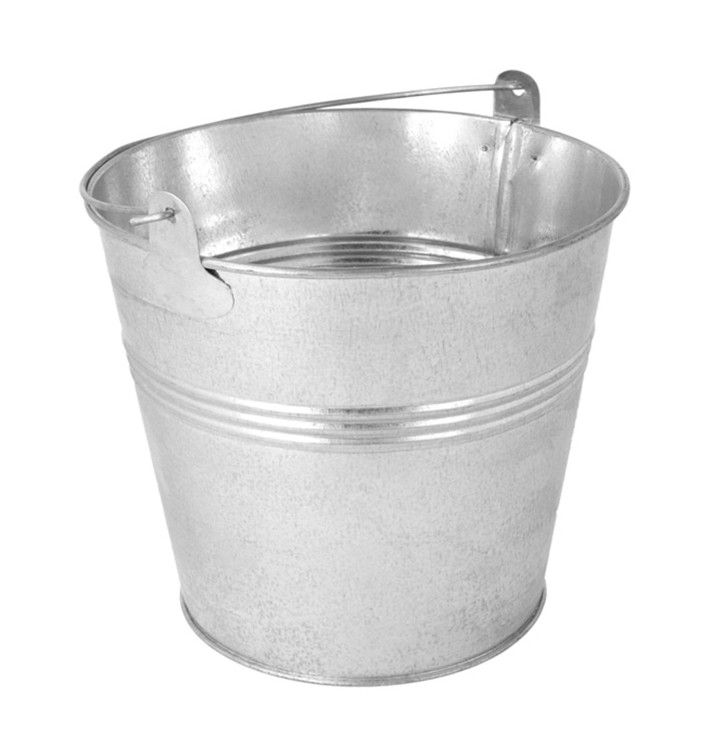 Mini Cuba de Metal Ø140x140mm (12 Uds) Mini Cuba de Metal Ø140x140mm (12 Uds)